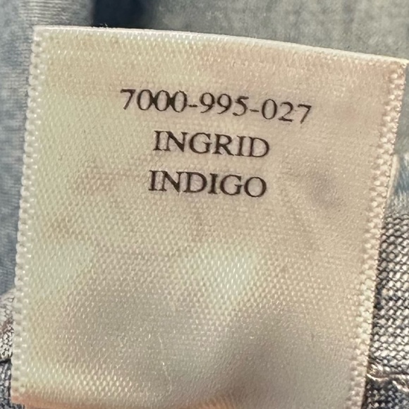 Rails Ingrid Tencel Linen Blend Denim Shirt - Small - Chambray Indigo - Picture 11 of 13